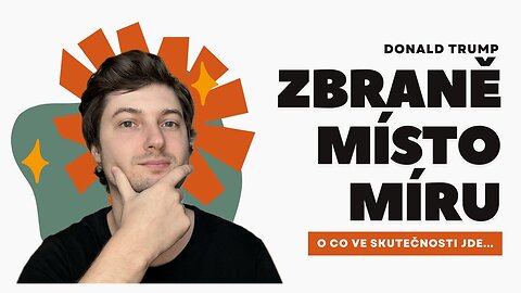 Donald Trump: Zbraně místo míru? O co mu ve skutečnosti jde