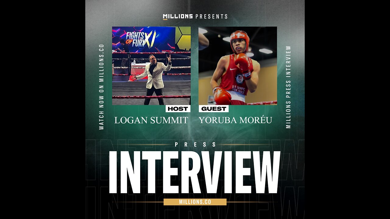 INTERVIEW with 20 YEAR OLD PRO BOXER YORUBA MOREU