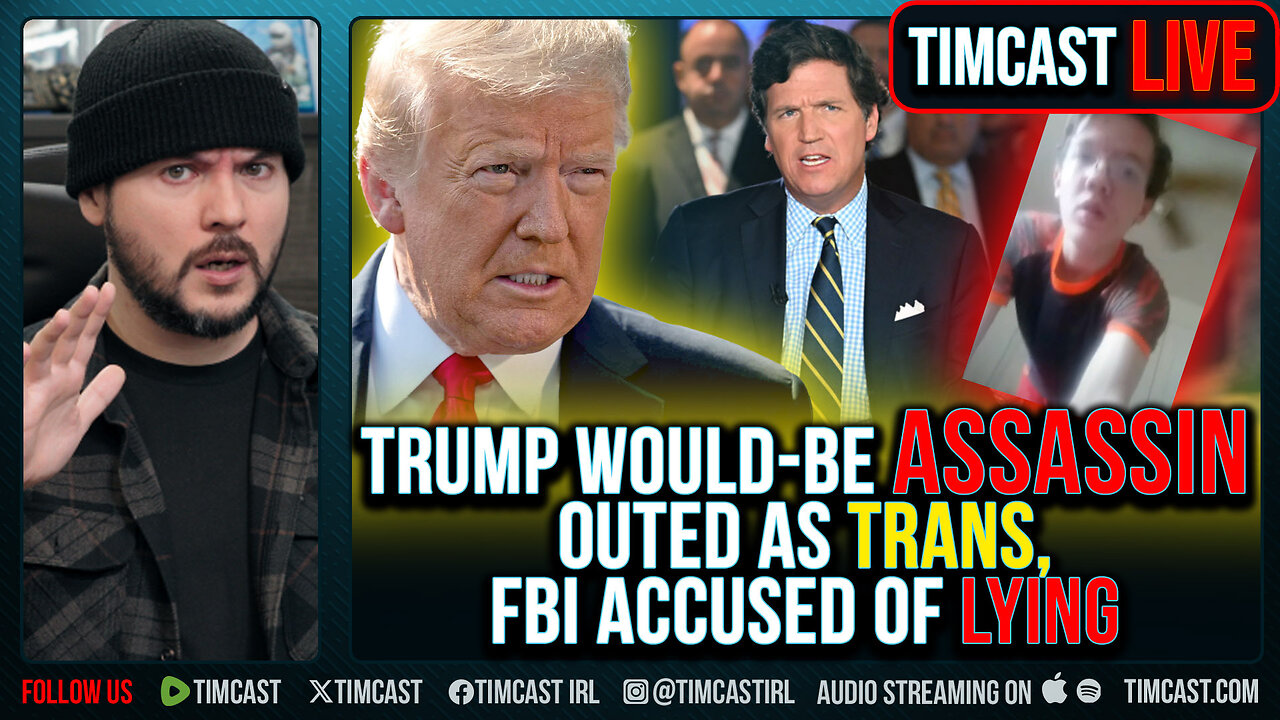 Trump Assassin Was A Trans Furry Says Tucker Carlson Report | Tim Pool