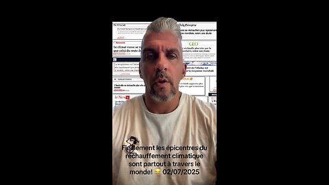 Les épicentres de chaleur sont partout à travers le monde! 02/07/2025