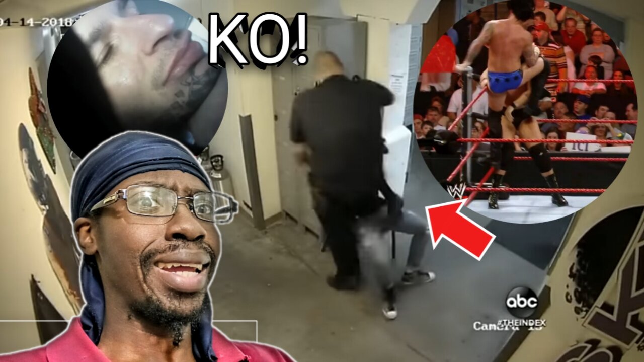 Officer MMA KO'd Tatted Up Spitter on Site After Spit Roasting His Face and Shoes