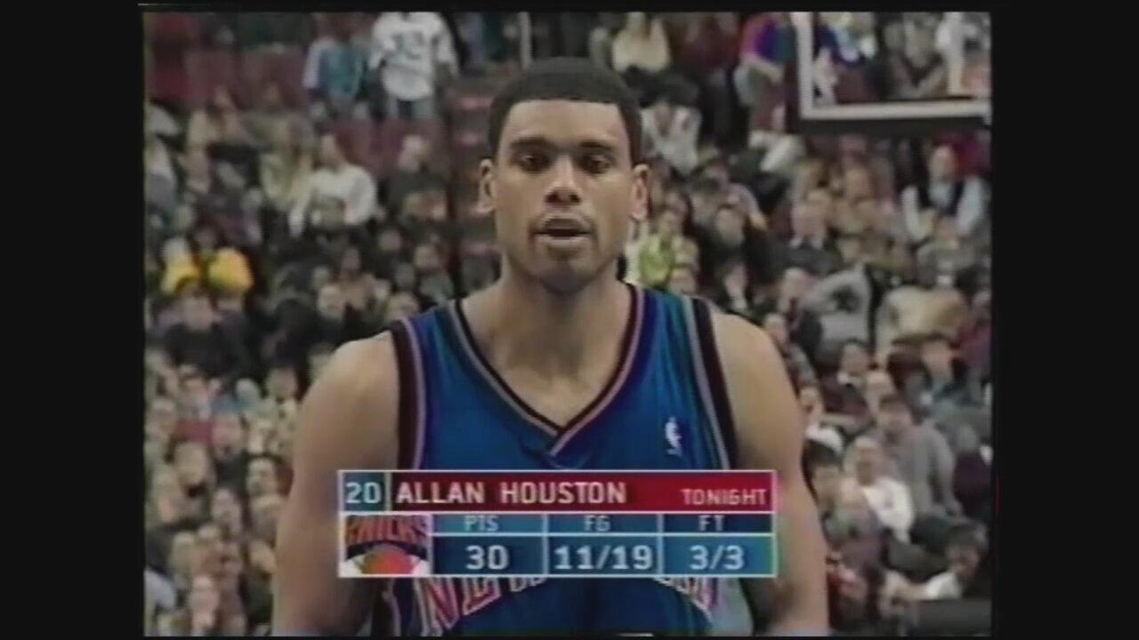Allan Houston 31 Points @ 76ers, 2002-03.
