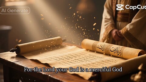 “For the Lord your God is a merciful God; he will not abandon or destroy... — Deuteronomy 4:31