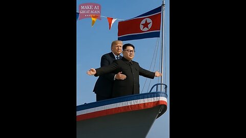He is now KIM SUNK UN #northkorea #kimjongun #putin #trump #memes #titanic