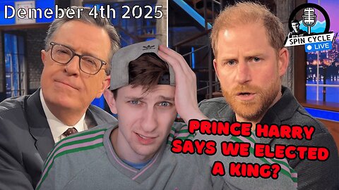 Prince Bitter Lectures America on ‘King Trump’ and Special Election Results Spin Cycle LIVE! 12/4/25