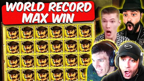 BOWERY BOYS MAX WIN: Top 7 World Record Wins (Trainwreckstv, Roshtein, ClassyBeef)
