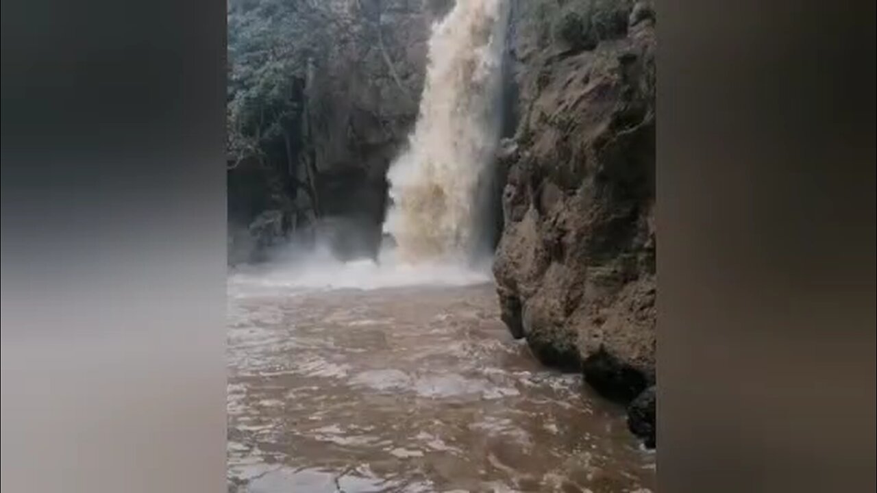 Water Fall in Kenya