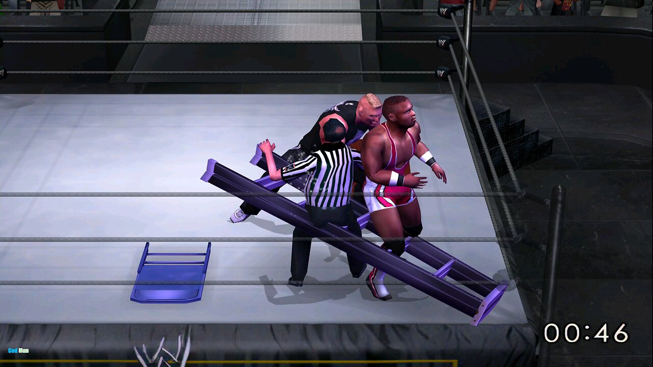 Brock Lesnar vs Shelton Benjamin|TLC |π🪜🪑 SmackDown Here Comes the Pain |# Brock lesnar # F5