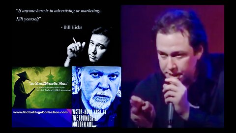 Bill Hicks Kill Yourself Stand Up Comedy Routine As Not Seen In VictorHugo J6 Eric Bochene Interview