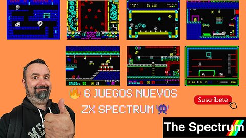 🎮 Probando 6 Juegos Homebrew en The Spectrum ⚡ ¡Vas a flipar con el ZX Spectrum en 2025!
