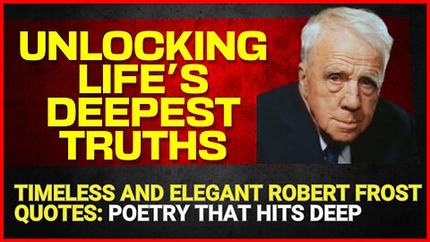 Robert Frost: Timeless Wisdom for Life’s Journey