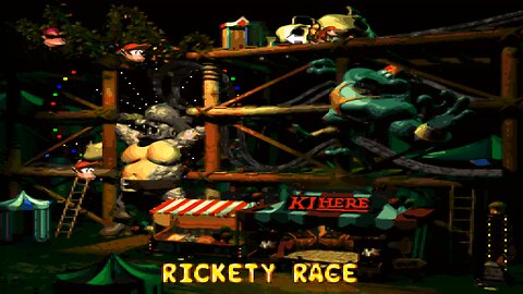 DONKEY KONG COUNTRY 2™ : DIDDY'S KONG QUEST™ / ACT 4. KRAZY KRAEMLAND / A4#4. RICKETY RACE! DK