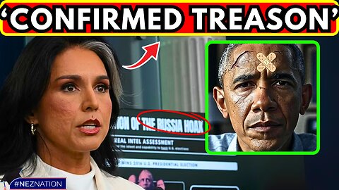 🚨WATCH Tulsi Gabbard's WORLD SHAKING PROOF on Obama's Act of Treason!