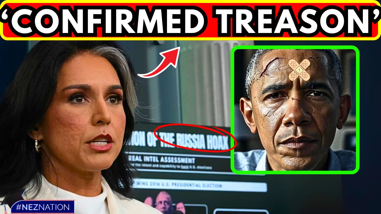 🚨WATCH Tulsi Gabbard's WORLD SHAKING PROOF on Obama's Act of Treason!