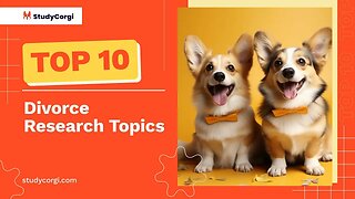 TOP-10 Divorce Research Topics