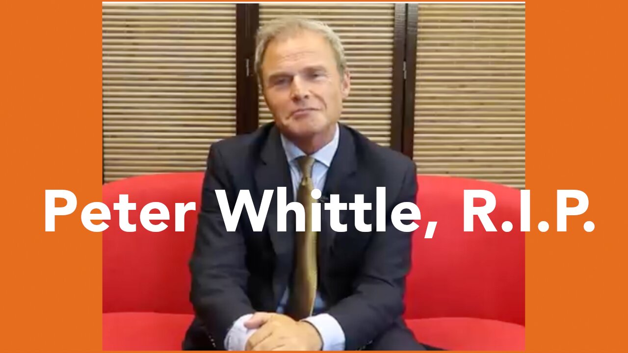 Peter Whittle - A Resolute Life, Cut Short.
