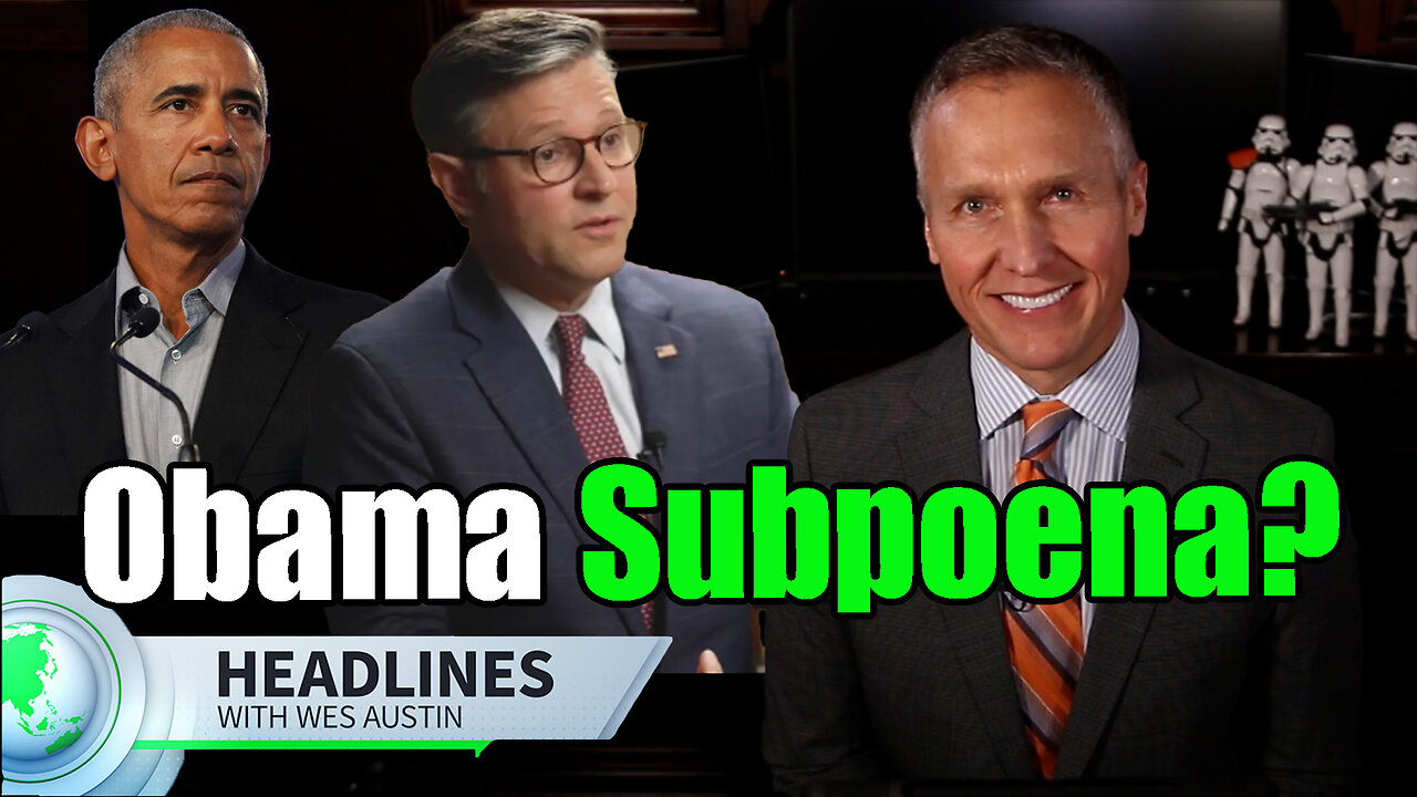 Mike Johnson Willing to Subpoena Obama over Trump-Russia Scheme