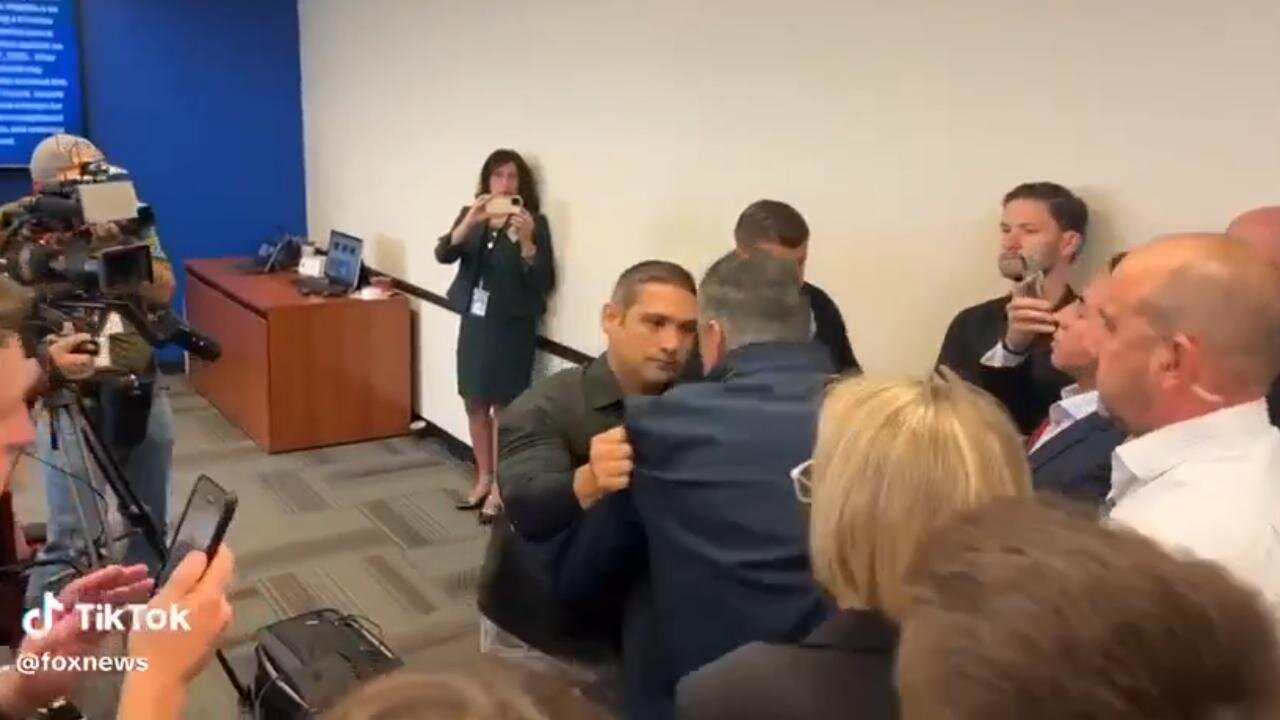 Sen Alex Padilla handcuffed after removed from DHS Sec Noems' press conference 6.12.25
