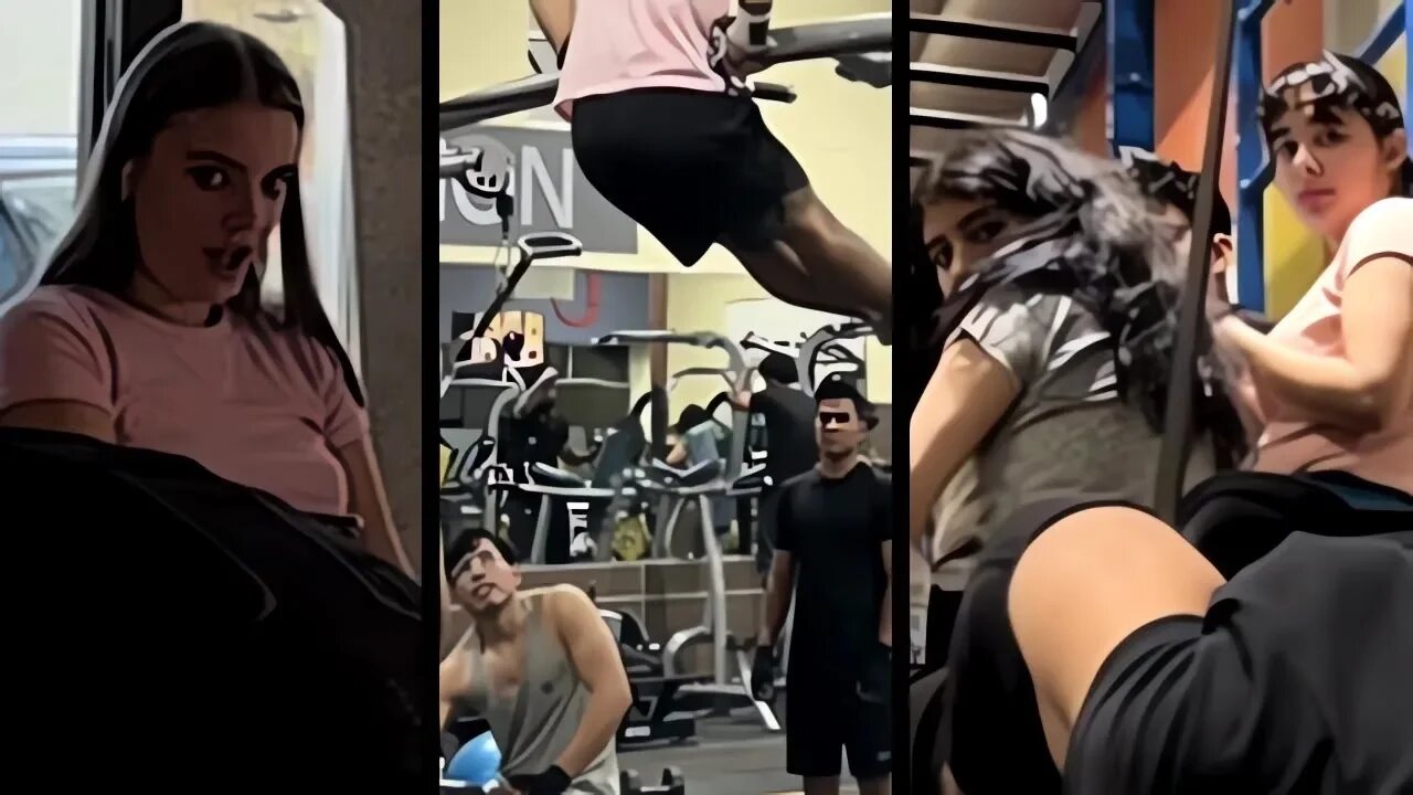 🔥Scaring People in The Gym With Calisthenics #75