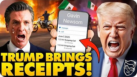 Gavin Newsom HUMILIATED as Trump Releases Their PHONE CALLS Live On Fox News to EXPOSE LA Riot Lies