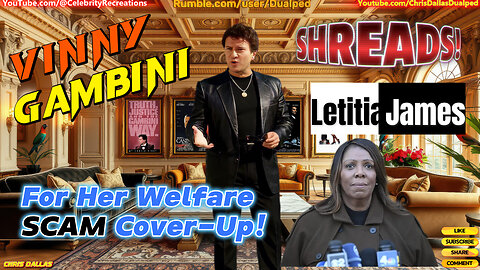Letitia James’ Welfare Scam Cover-Up EXPOSED! She Should Be Disbarred! Vinny Gambini SHREDS Her!
