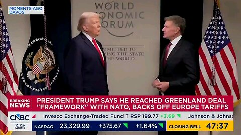 President Trump just confirmed the deal he's reaching with Europe isn't ONLY Greenland