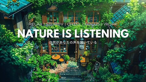 🌿 Cozy Ghibli Inspired Music 🎶 Relax & Focus Instrumental for Study & Work ✨ Morning Good Vibes