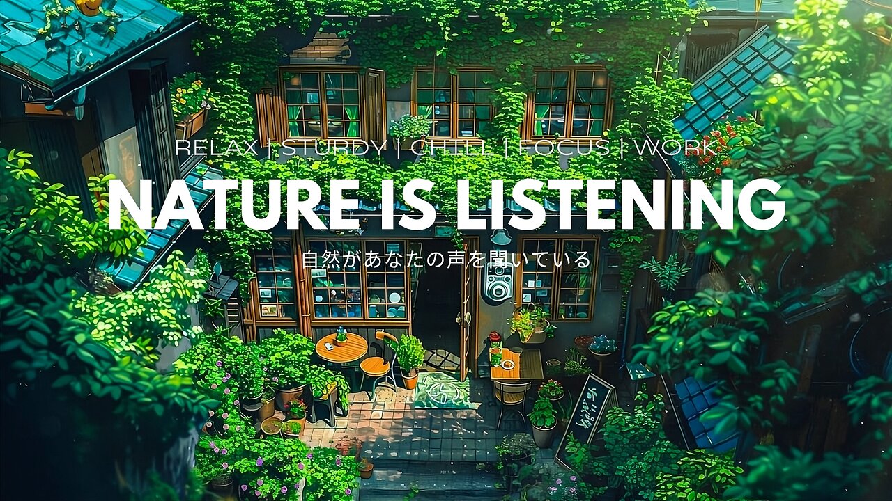 🌿 Cozy Ghibli Inspired Music 🎶 Relax & Focus Instrumental for Study & Work ✨ Morning Good Vibes