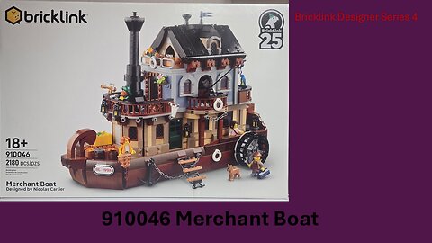 Unboxing & Building Lego 910046 Merchant Boat-Part 1