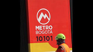 Los primeros vagones para el metro de Bogotá llegan a la capital colombiana