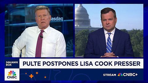 CNBC's full interview with FHFA Director Bill Pulte on Lisa Cook Mortgage Fraud