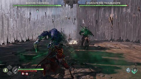 Battle42 Kratos & Freya vs Bodvar The Fierce & Starolfr The Troublesome God of War Ragnarok