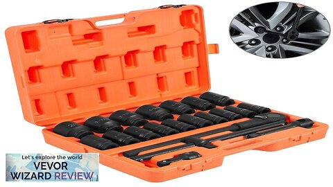 VEVOR Impact Socket Set 3/4 Inches 22 Piece Deep Impact Sockets Socket Review