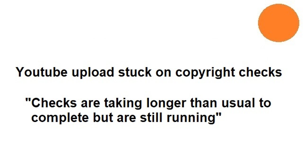 Fix - "Checks are taking longer than usual to complete but are still running"