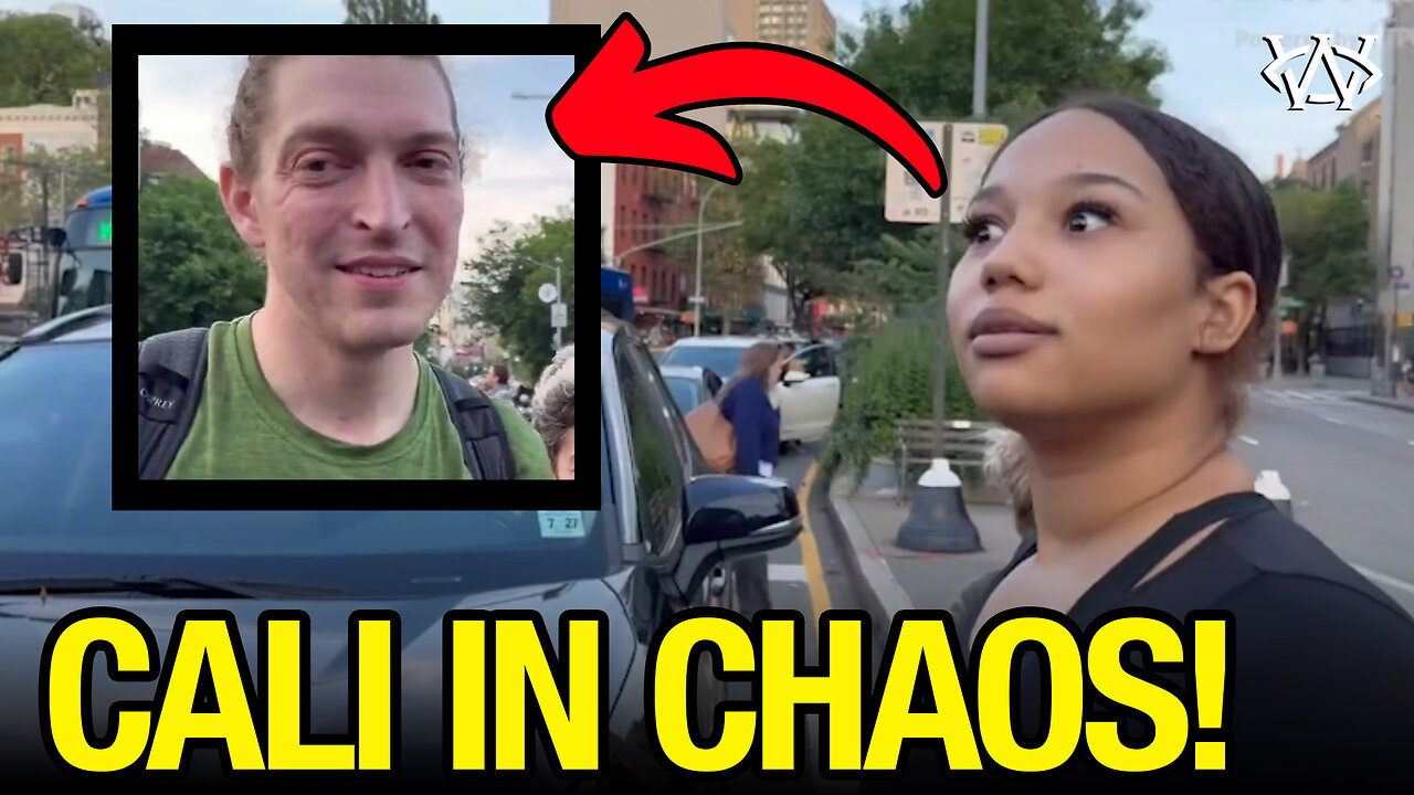 Black Woman SHOCKED by White Cali Protestors!