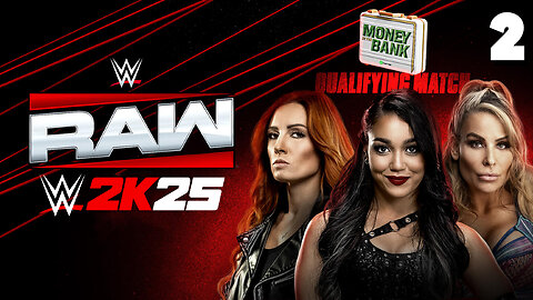WWE 2K25 Raw May 19th 2025 - Match 2: The Prodigy goes through!