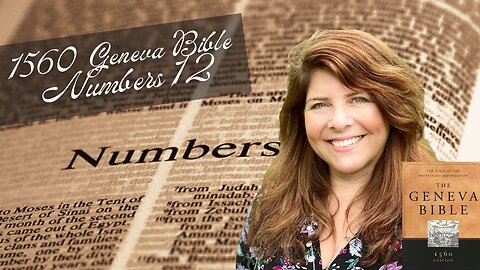 "1560 Geneva Bible Numbers 12"