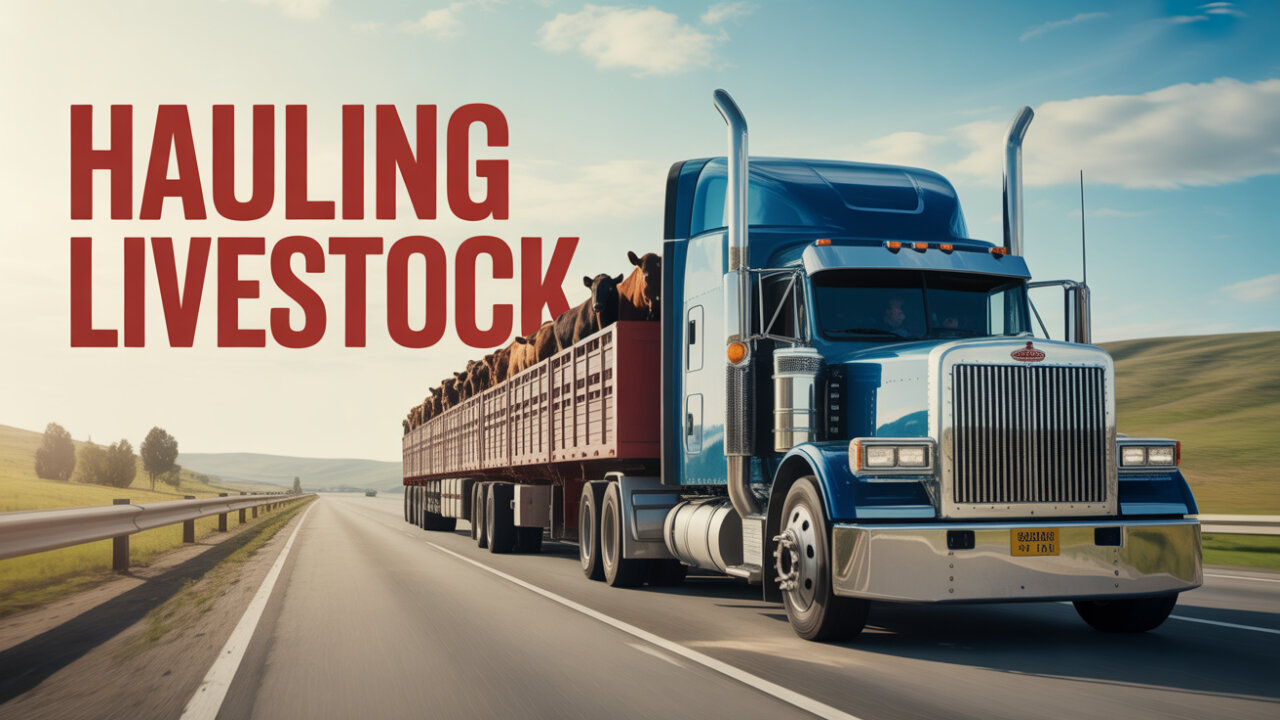 American Truck Simulator lets haul some livestock
