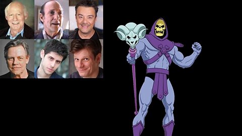 Animated Voice Comparison- Skeletor (He-Man)