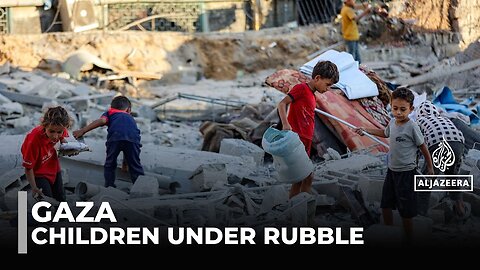 Gaza city under attack: Children killed & injured in Israeli strike on school