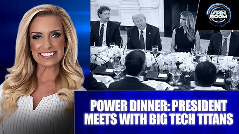 POWER DINNER: PRESIDENT MEETS WITH BIG TECH TITANS