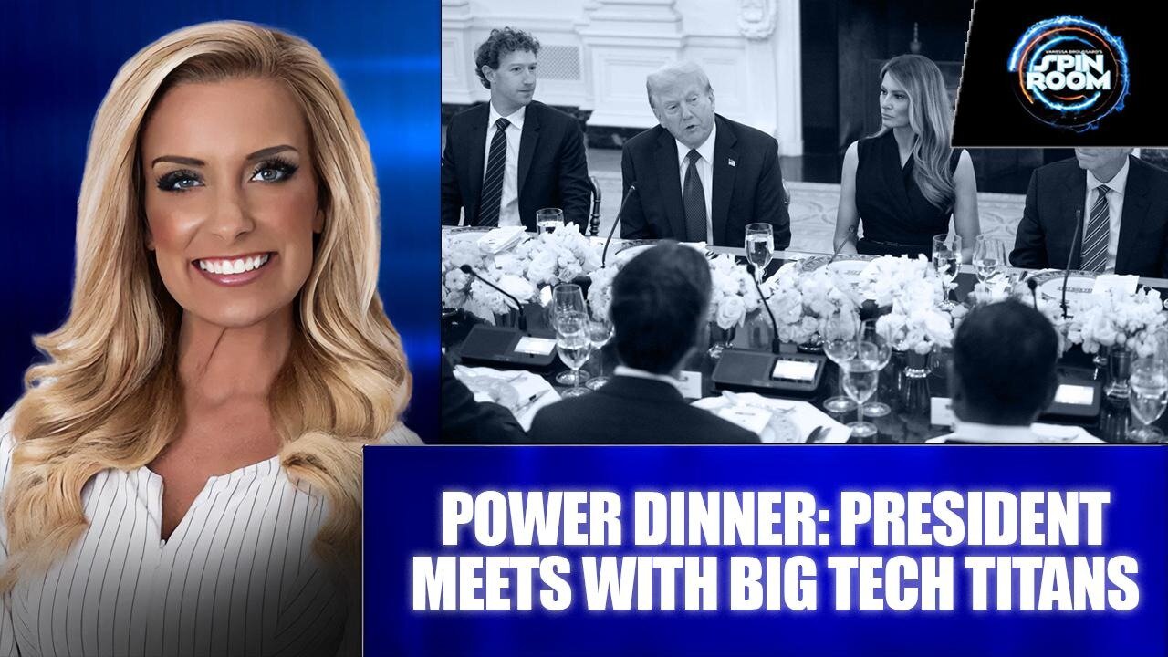 POWER DINNER: PRESIDENT MEETS WITH BIG TECH TITANS