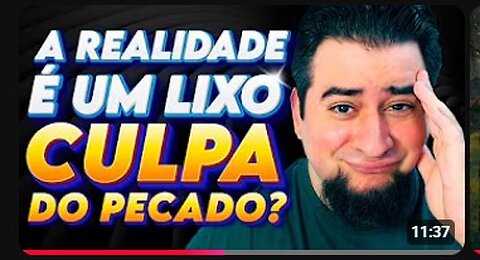 Deus ERROU e NÃO SABIA do PECADO! Por isso NÃO TEM CULPA DO SOFRIMENTO!