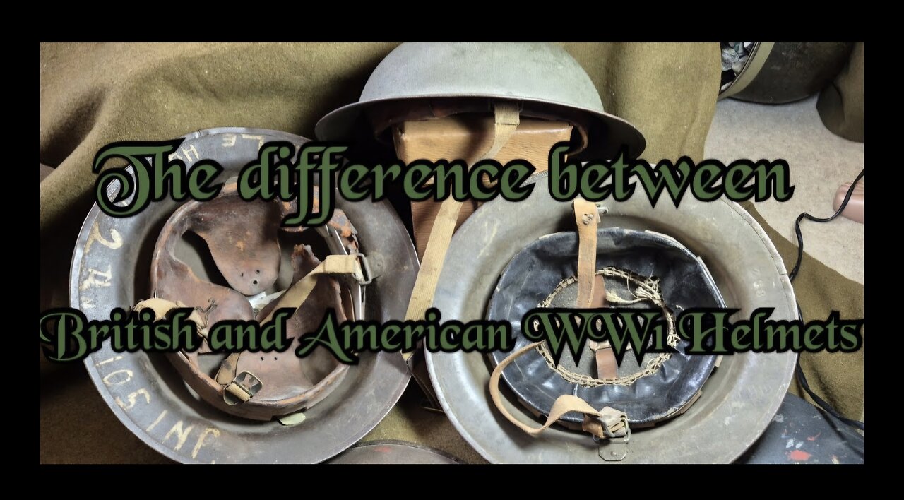 World War One British and American Helmet Differences
