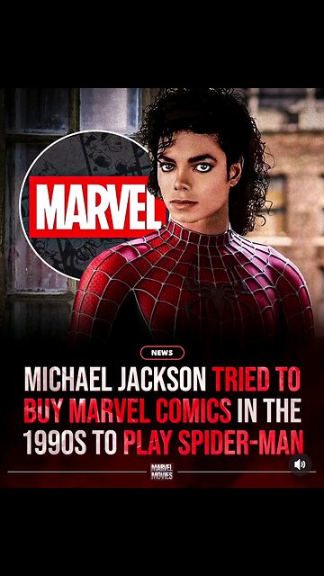 Michael Jackson Wanted To Be Spider-Man