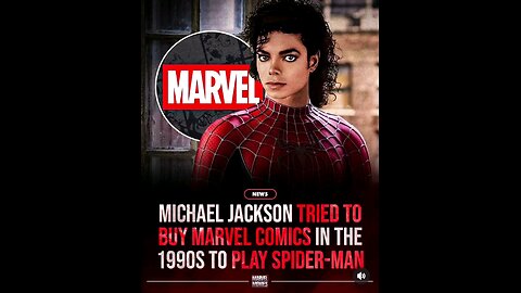 Michael Jackson Wanted To Be Spider-Man