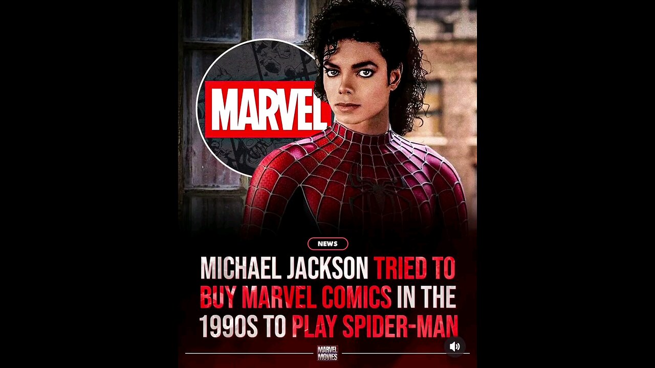 Michael Jackson Wanted To Be Spider-Man