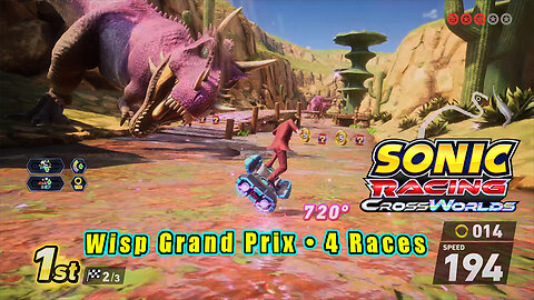 PS5 • Sonic Racing CrossWorlds – Wisp Grand Prix, 4 Races • Ichiban Kasuga – Diva Macchina #sonic