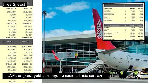 LAM, EMPRESA PÚBLICA E ORGULHO NACIONAL, NÃO CAI SOZINHA: ARRASTA OS AEROPORTOS PARA O BURACO