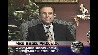 Mike Siegel Ph.D, J.D., Nationally Syndicated Talk Show Host Part 1